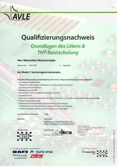 Grundlagen Löten (THT)